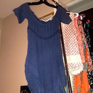 Bohemian bandage and rope dress